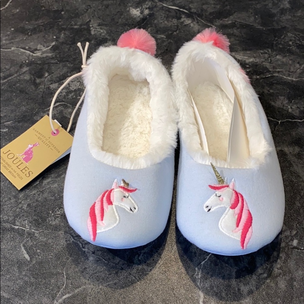 Joules Unicorn 🦄 Slippers